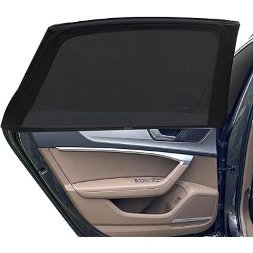 EcoNour Car Window Screens for Camping (Pack of 2) Car Window Shades