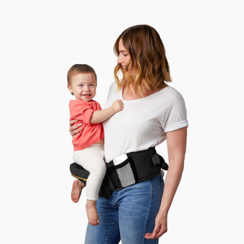tushbaby Hip Seat Carrier - Black/Gold