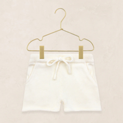 Knit Shorts - Ivory