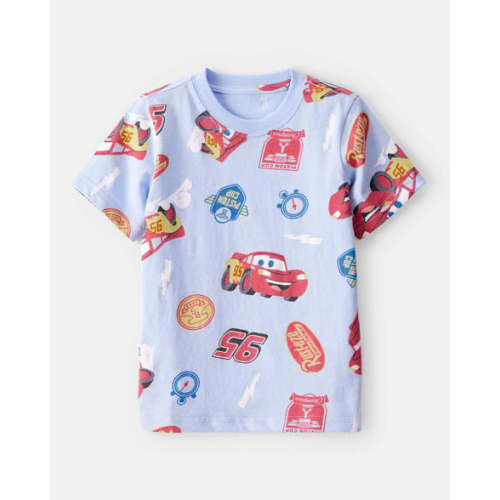 Toddler Boy Cars Lightning McQueen Short-Sleeve Graphic Tee - Blue | Carter's