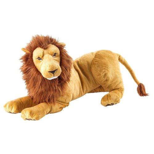 DJUNGELSKOG Soft toy - lion
