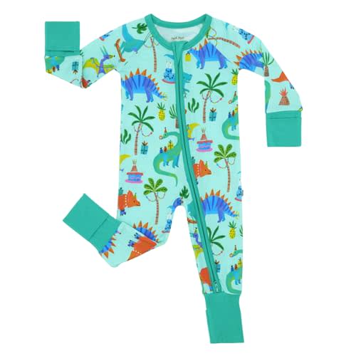 Little Sleepies Pajamas for Baby Boys & Girls, Viscose from Bamboo Baby Pajamas, Preemie & Newborn Sleepers, 2-Way Zipper PJs
