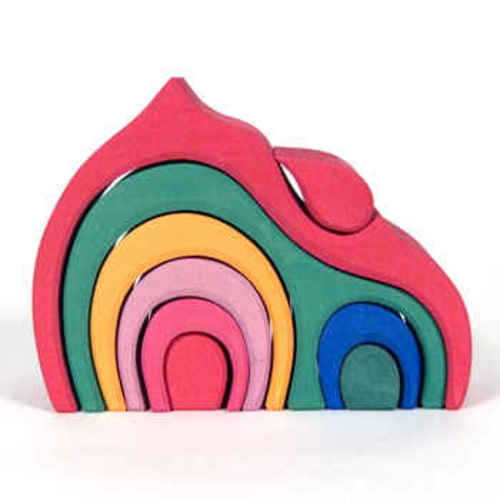 Nesting Dwarf House in 9 parts