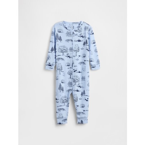 Baby Winnie The Pooh Organic Cotton One-Piece