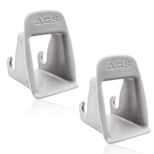 2 PCS ISOFIX Latch Guide, Universal Car Seat ISOFIX Interface Buckle Fixed Guide Groove, Automotive Child Safety Seat Bracket Connector Latch Guide, Practical Vehicle Interior Car Accessories (Gray)
