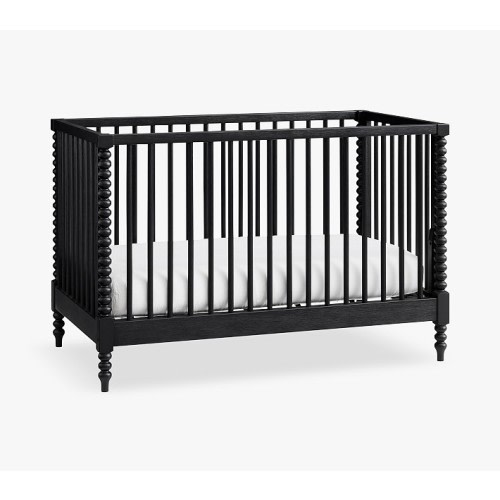 Chris Loves Julia Turned Wood Convertible Crib | Pottery Barn Kids