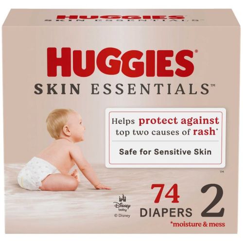 Huggies Skin Essentials Luxury Diapers - Size 2 - 74ct