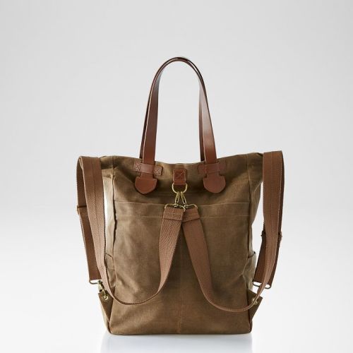 Mercer Waxed Canvas Diaper Bag