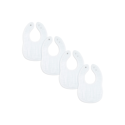 Muslin Bibs - Pack of 4
