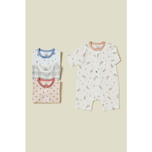 Cotton Mesh Romper [9-18M] – Konny Baby