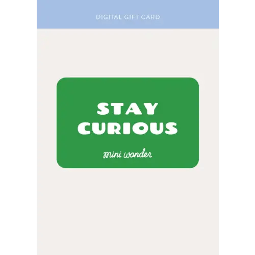 Mini Wonder Digital Giftcard (Can also purchase physical giftcards)