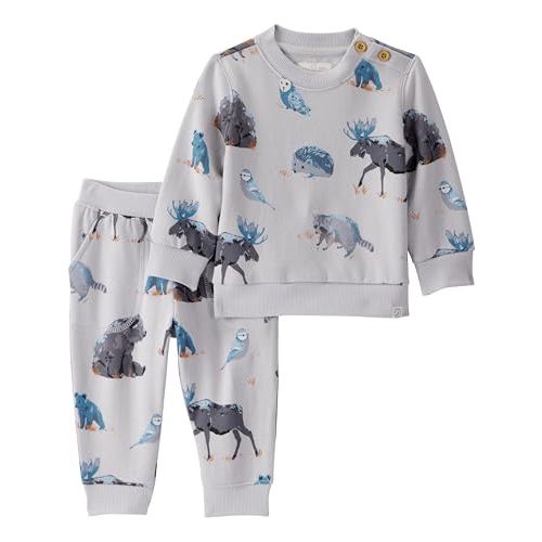 little planet by carter's unisex-baby 2-piece Pants Set Made With Organic Cotton