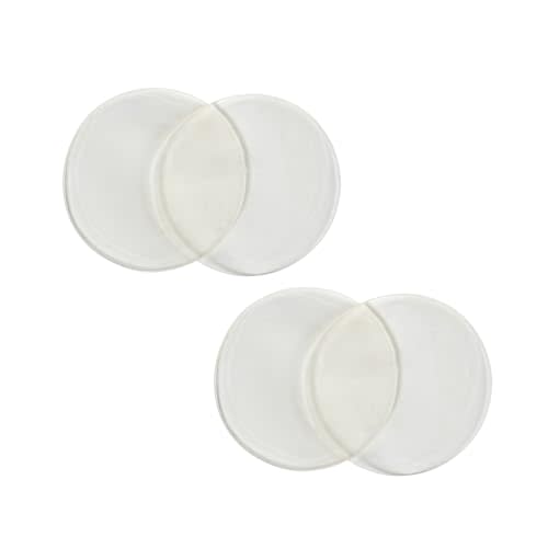 Ameda ComfortGel Nipple Gel Soothing Nursing Pads, Breast Pads Nipple Therapy, Breastfeeding Supplies, Reusable Cooling Relief HydroGel Pads, 2 Pair (4 Count)