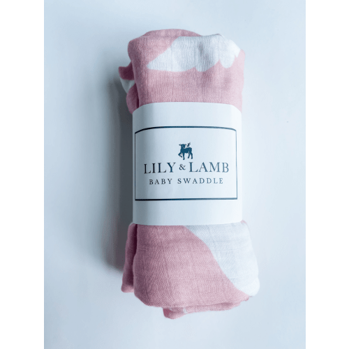 Guardian Angel Baby Swaddle (Pink)