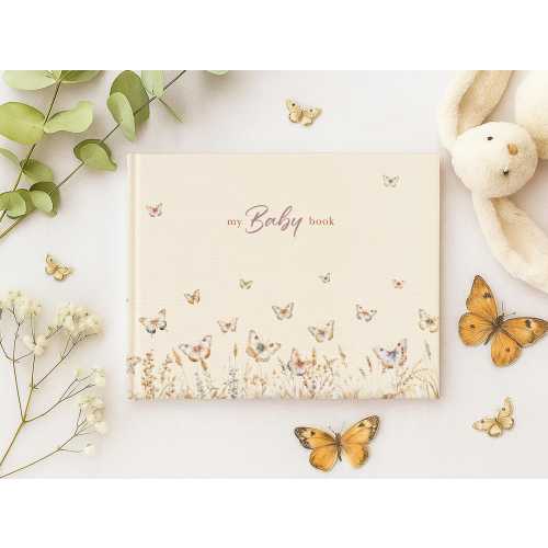Baby Memory Book, First Year Keepsake Journal, Pregnancy to Five