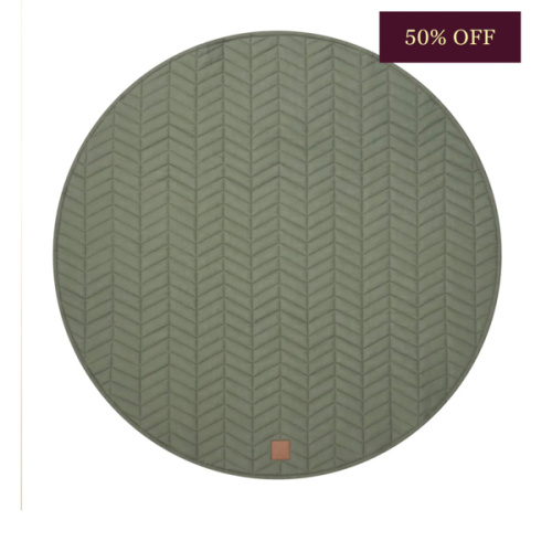Sage Linen Baby Play Mat