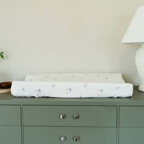 Changing Table Cover - Sailboat