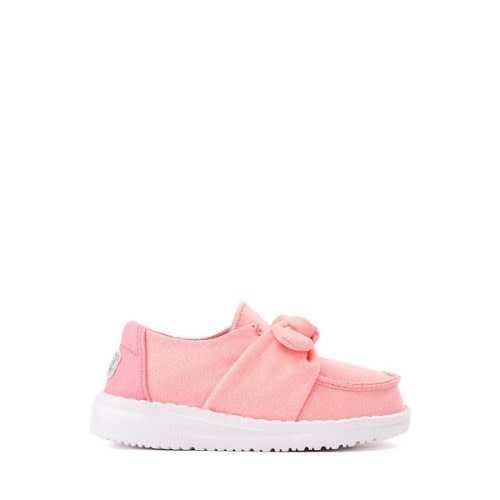 HEYDUDE Wendy Bow Slip-On Casual Shoe - Baby / Toddler - Stardust Pink