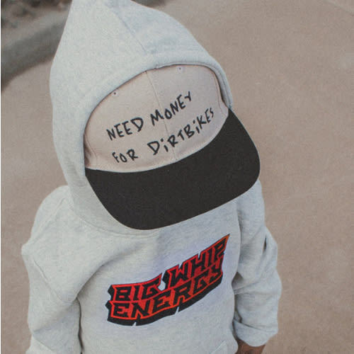 Need $ For Dirt Bikes Snapback Tan