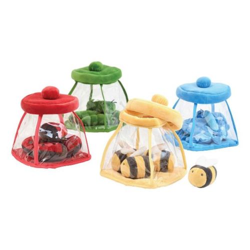 Kaplan Early Learning Sorting Color Bug Jars