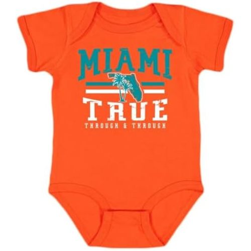 Team Vintage Style Kid's Bodysuit for Football Fans
