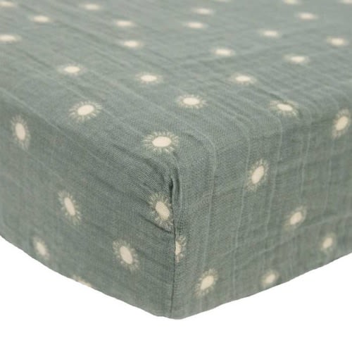 Organic Cotton Muslin Crib Sheet