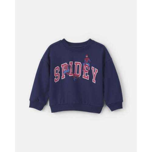 Toddler Boy ©Marvel Spider-Man Pullover Sweatshirt - Navy Blue | Carter's