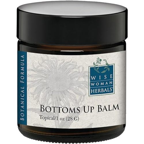Wise Woman Herbals – Bottoms Up Balm – 1 Oz – Soothing Balm For Smooth Skin