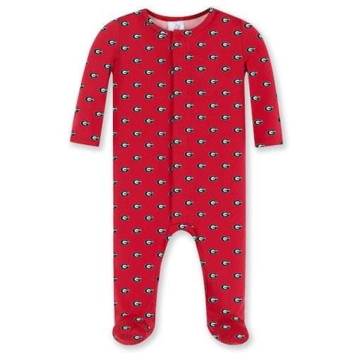 Georgia Bulldogs ZooZatz Newborn & Infant Magnetic Closure Sleeper - Red