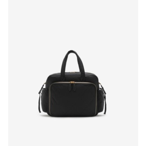 Quilted Nylon Baby Changing Bag in Black - Children | Burberry® Official