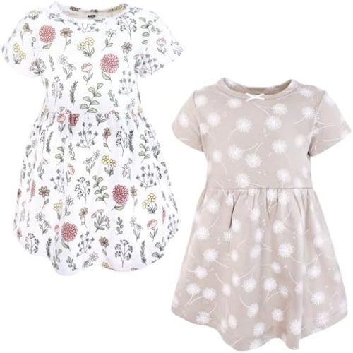 Luvable Friends Hudson Baby Sleeveless Dresses 2pk