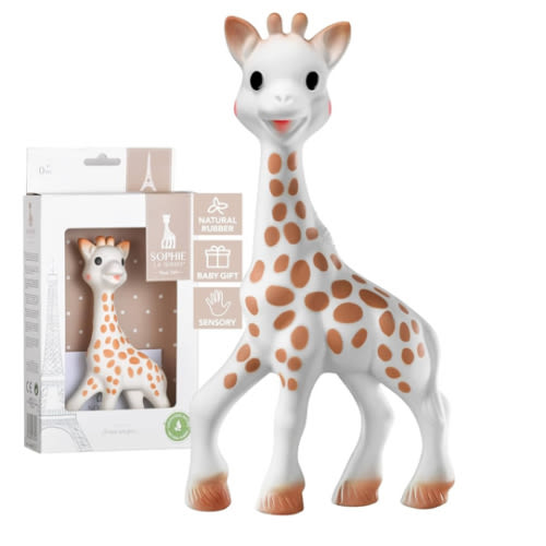 Sophie la Girafe | Born in Paris | Since 1961 | Gift Ready Packaging | (616400) | Includes Authenticator Feature