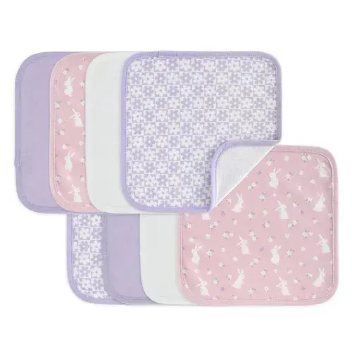 4baby Washers 8 Pack Printed Natural | Baby Bunting AU