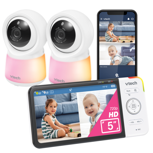 Official VTech® Baby Care | RM5754-2HD 2 cameras baby monitor