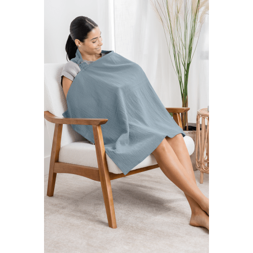 Muslin Nursing Cover, 100% Cotton - 1 Pack