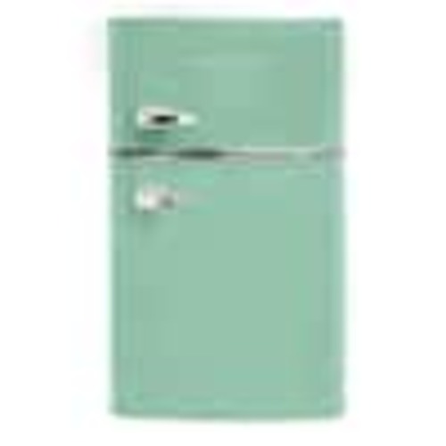 Magic Chef Retro 3.2 cu. ft. 2-Door Mini Fridge in Mint Green HMCR320ME