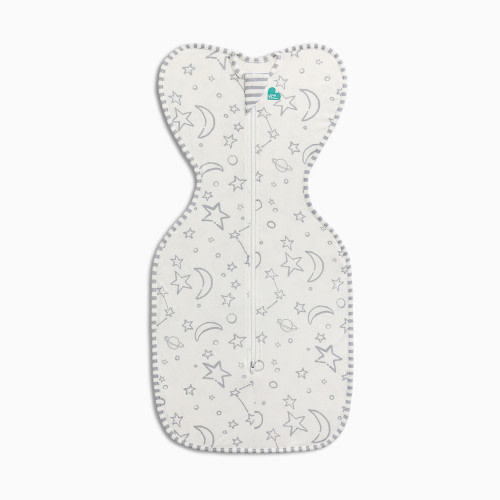 Love to Dream Swaddle UP Silky-Lux 1.0 TOG - Cream Moon, Small
