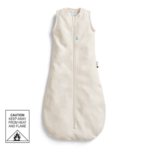 ergoPouch Sleeping Bag 1.0 Tog Oatmeal Marle Size 3-12 Months