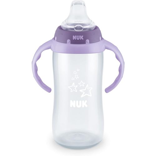 NUK Large Learner Tritan Cup, 10 oz, 8+ Months – BPA Free, Spill Proof Sippy Cup