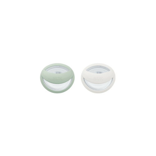 NUK Simply Natural Pacifier Green & Cream