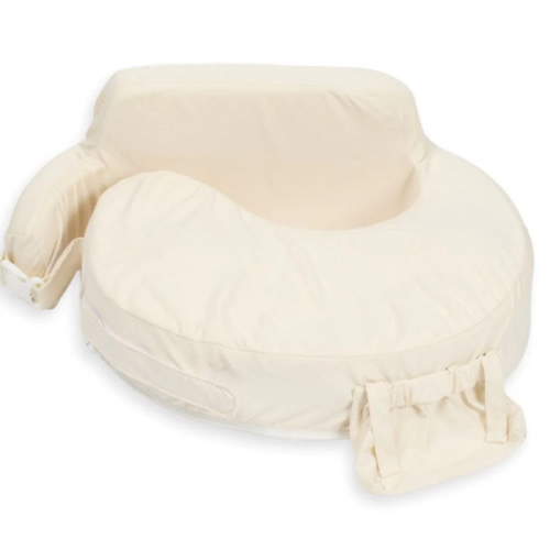 Super Deluxe Oat Nursing Pillow with 100% Organic Cotton Cover