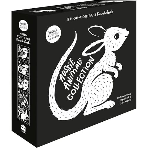Black and White for Babies: Aussie Animals Collection Product Bundle – 14 July 2025