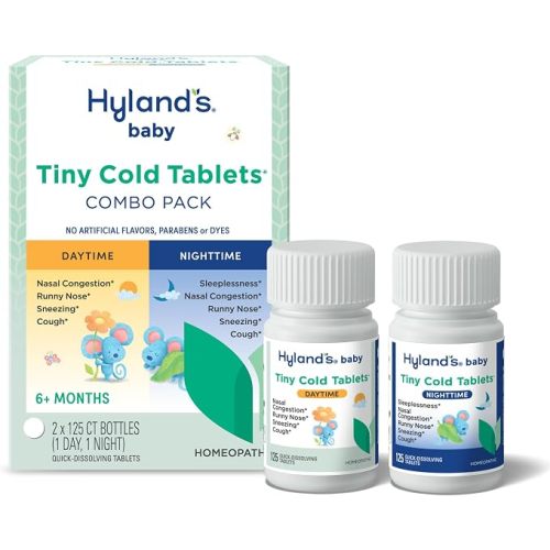 Hyland's Baby Tiny Cold Relief Day/Night Value Pack, Quick-Dissolving 250ct
