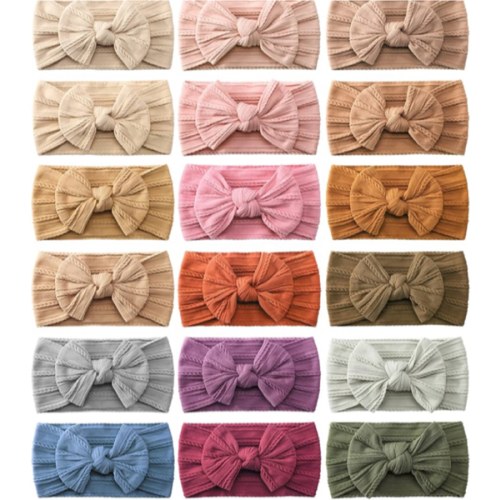 18pcs Baby Nylon Headbands for Baby Girls Newborn Infant Toddlers Kid