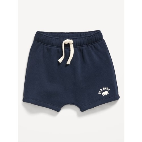 Printed Logo-Graphic Fleece Shorts for Baby