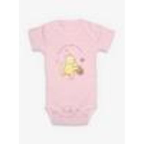 Disney Winnie The Pooh Butterflies Bees & Bloom Infant Bodysuit - PINK | BoxLunch