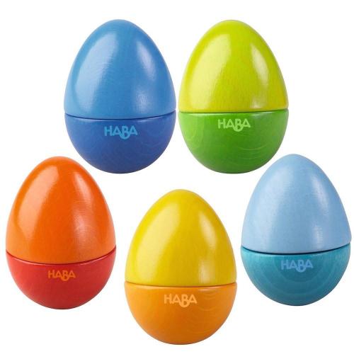 Shakin' Eggs - Wooden Rattles