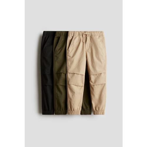 3-PACK COTTON JOGGERS