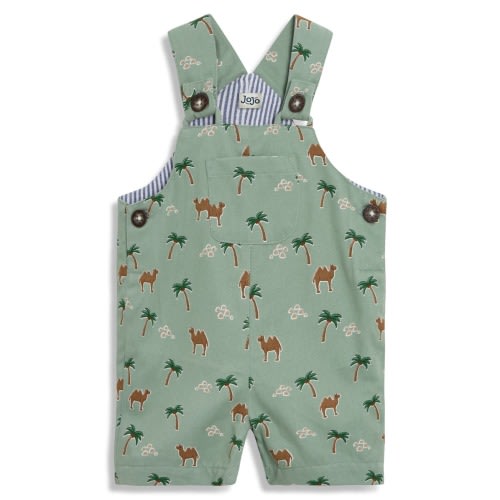 Cotton Twill Overalls, 0-3M