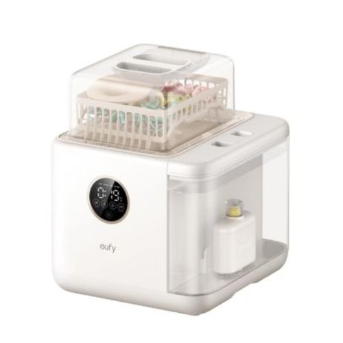 Security S1 Pro Baby Bottle Washer, Sterilizer and Dryer, Built-in Water Softener, Largest 10-Bottle Capacity